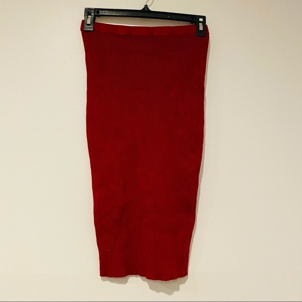 Hera Collection Ribbed 2 Piece Skirt Set Medium - Picture 4 of 6